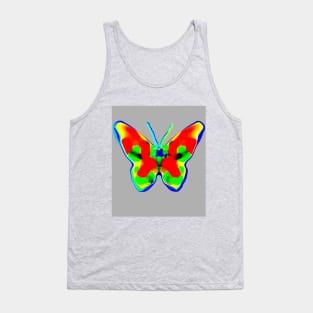 Abstract Butterfly Tank Top